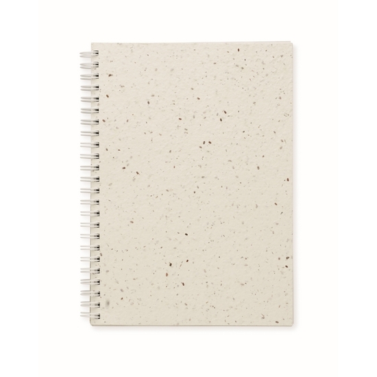 DIN A5 Notizbuch Samenpapier