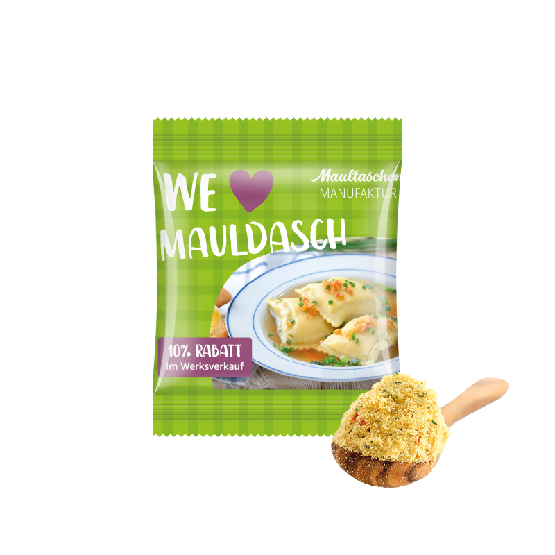 Minitüte, 10 g, Folie weiß, Maistro Meine klare Suppe
