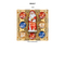 Lindt Präsent im Werbeschuber, Kleine Kostbarkeiten Santa