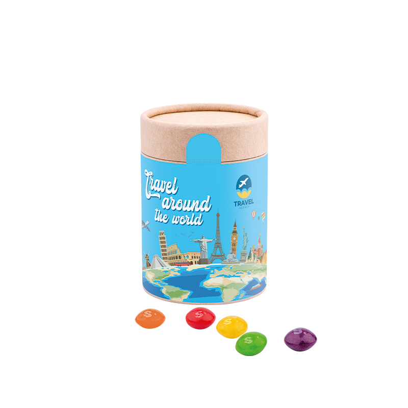 Papierdose Eco Maxi, Skittles Kaubonbon