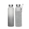 Glasflasche mit Hülle "Iced" 0,45 l