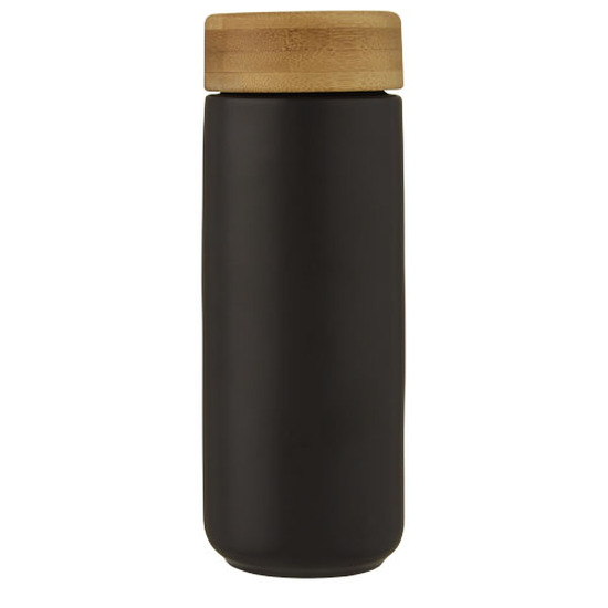 Lumi 300 ml Keramikbecher mit Bambusdeckel