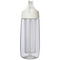 HydroFruit 700 ml Sportflasche aus recyceltem Kunststoff mit Klappdeckel und Trinkhalm