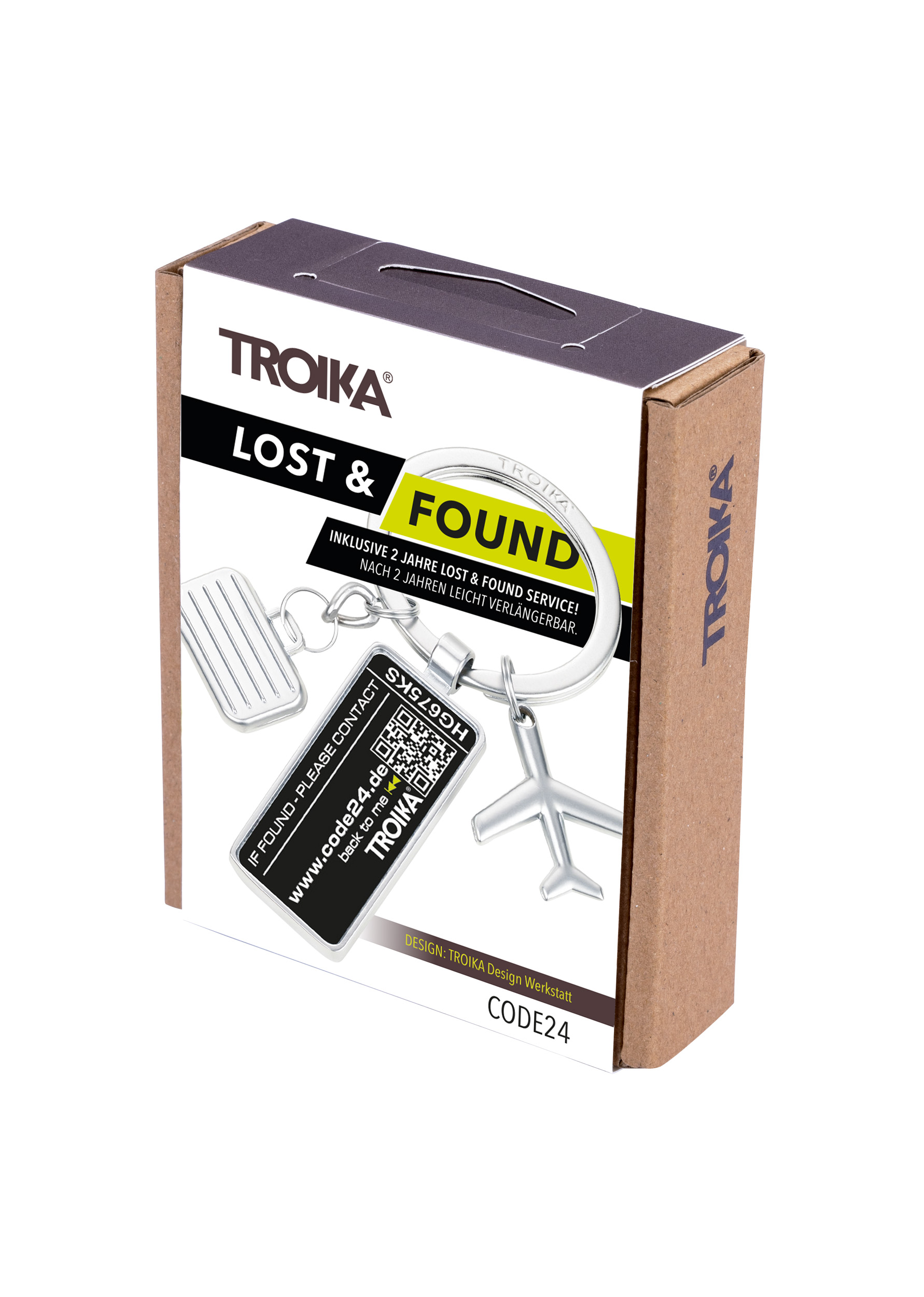 TROIKA Schlüsselanhänger CODE24