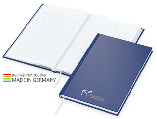 Notizbuch Note-Book x.press A5, matt-dunkelblau