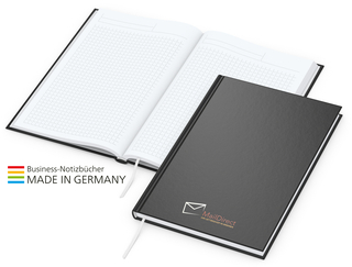 Notizbuch Note-Book x.press A5, matt-schwarz