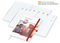 Match-Hybrid White Bestseller A4, Cover-Star gloss-individuell, rot