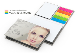 Prag White Bestseller Bookcover gloss-individuell, Farbschnitt schwarz