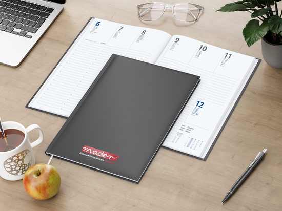 Wochenkalender Media Bestseller inkl. Siebdruck-Digital