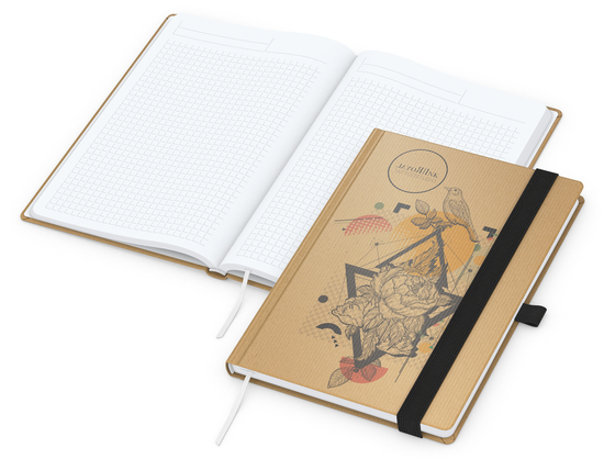 Notizbuch Match-Book White A5 Natura Bestseller