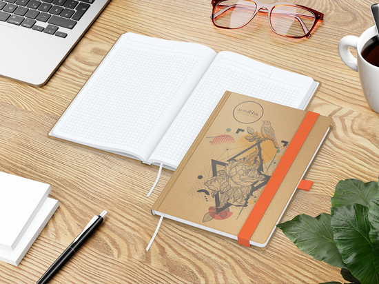 Notizbuch Match-Book White A5 Natura Bestseller