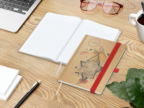 Notizbuch Match-Book White A5 Natura Bestseller