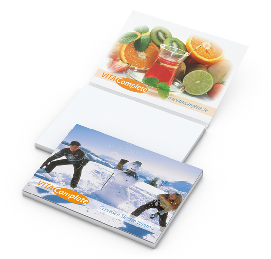 Haftnotiz White Cover Karton Bestseller, 100 x 72 mm