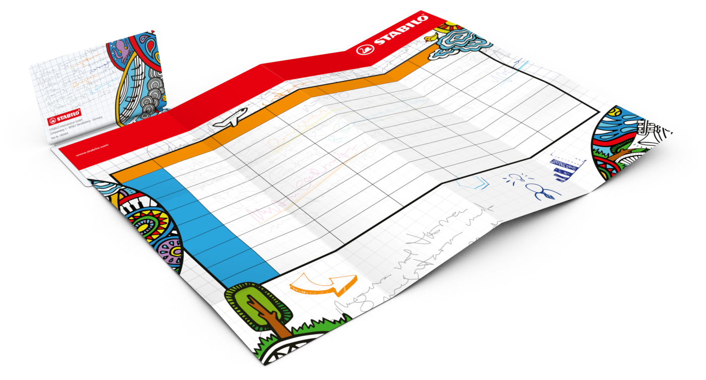 Faltplan Concept-Card Small, 30, gloss-individuell