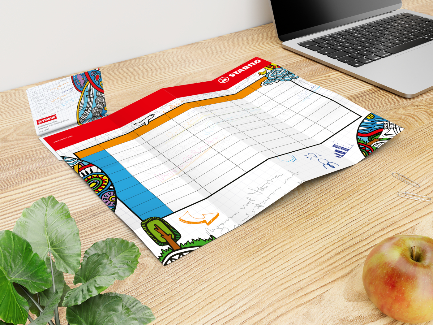 Faltplan Concept-Card Small, 30, gloss-individuell