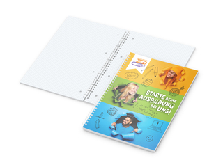 Collegeblock Wire-O Bestseller, A4, 80 Blatt