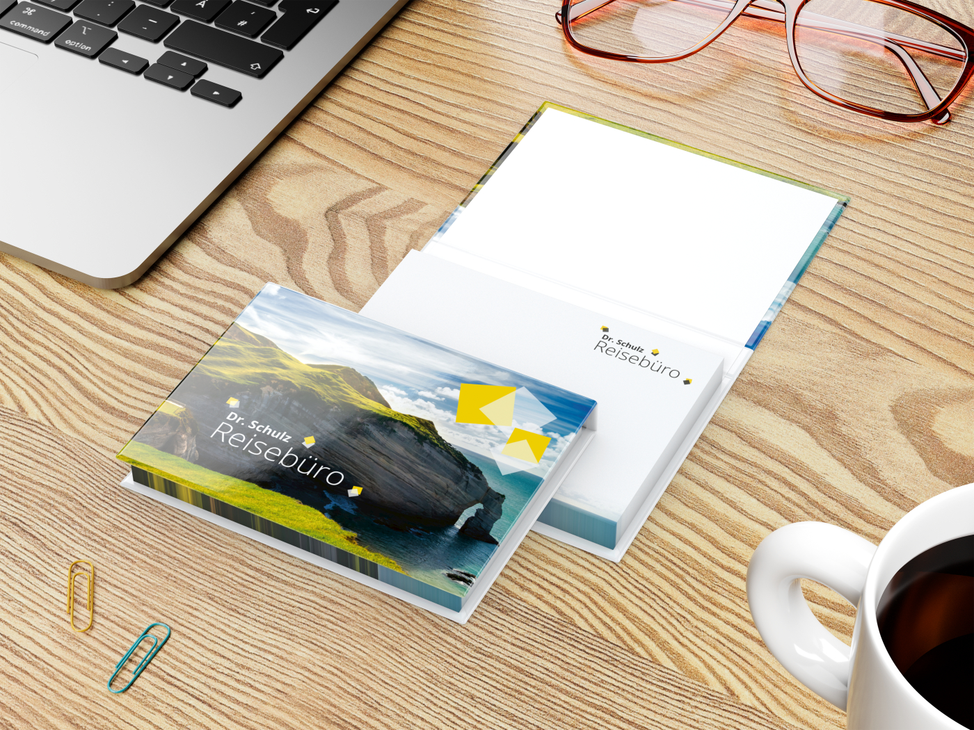 Haftnotiz-Set Dublin Bookcover Individuell Bestseller, matt-individuell