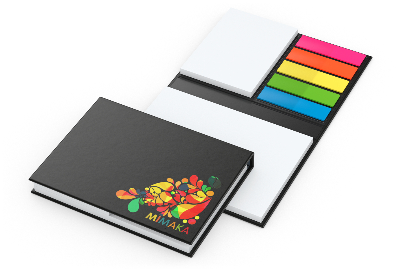 Haftnotiz-Set London Bookcover White Bestseller, gloss-individuell
