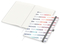 Notizbuch Match-Book, A4, Cover-Star Recycling-Matt, silbergrau