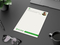 Schreibblock Recycling, A5, 50 Blatt