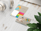 Haftnotiz-Set Lissabon Softcover Individuell, gloss-individuell