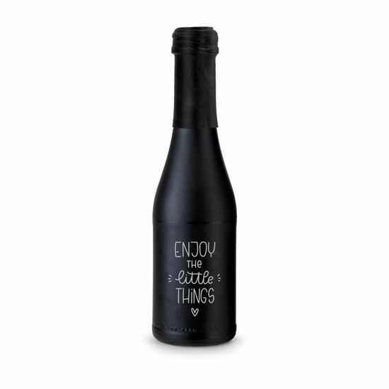 Promo Secco Piccolo - Fl. schwarz matt - Kapsel schwarz, 0,2 l 2K1938d