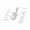 ROMINOX® Key Tool Guitar (19 Funktionen) Werkzeug 2K2101k