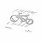 ROMINOX® Key Tool Bicycle (19 Funktionen) Merry Christmas 2K2102l