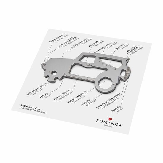 ROMINOX® Key Tool SUV (19 Funktionen) Große Helden (Einzelhandel) 2K2105e