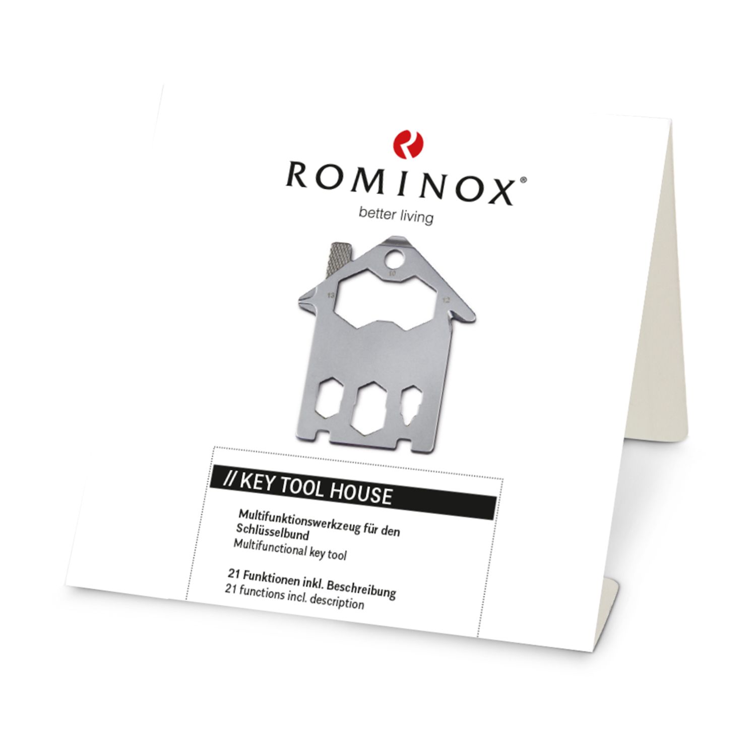 ROMINOX® Key Tool House (21 Funktionen) Frohe Ostern Hase 2K2202i