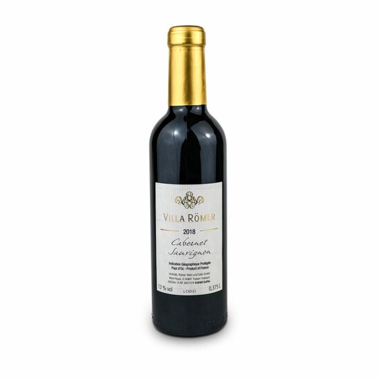Französischer Cabernet Sauvignon Trocken - Kapselfarbe Gold, 0,375 l 2P018