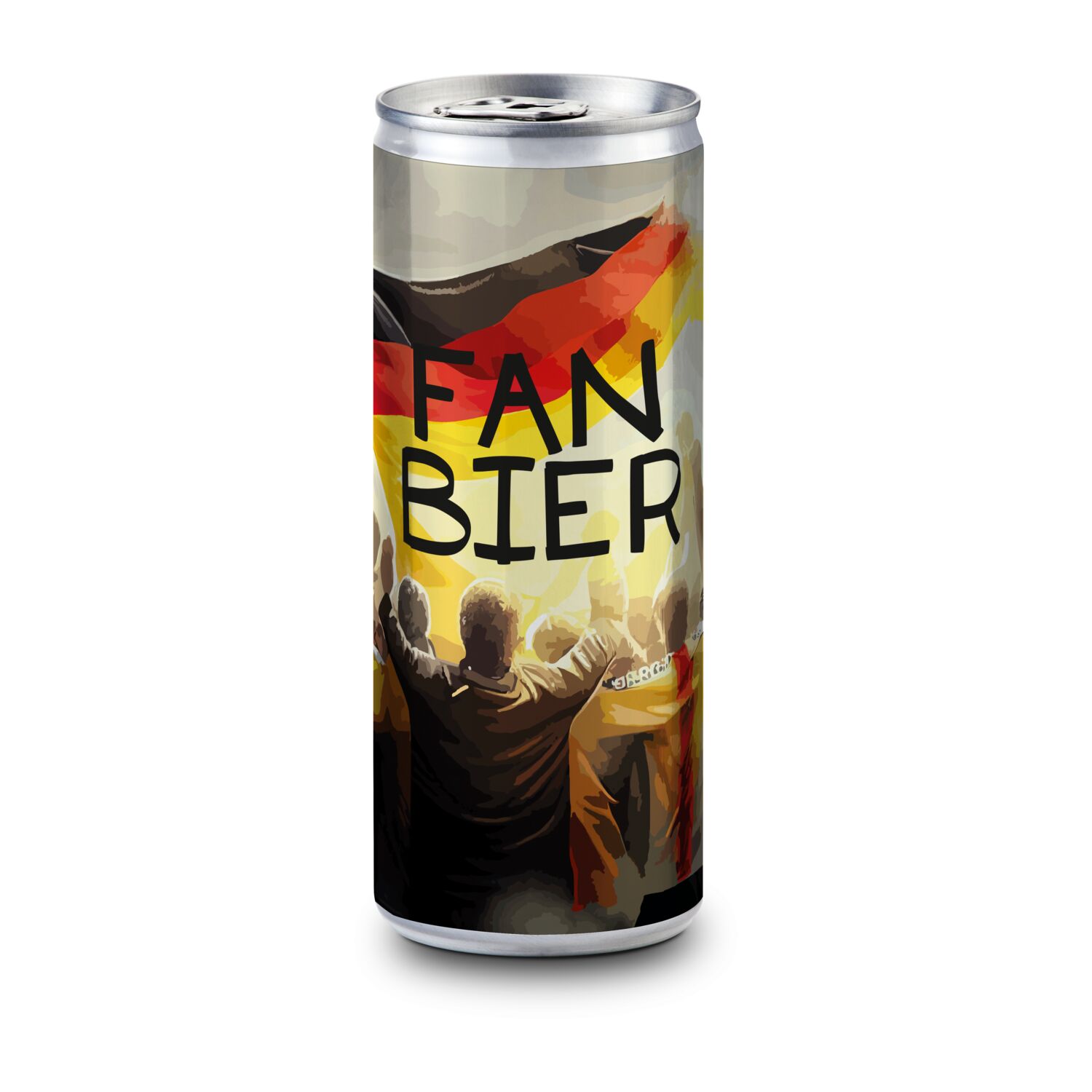 Helles Bier - feinherb und leicht malzig - Folien-Etikett, 250 ml 2P025C