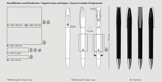 Klio-Eterna - Cobra ice MMs - Drehkugelschreiber