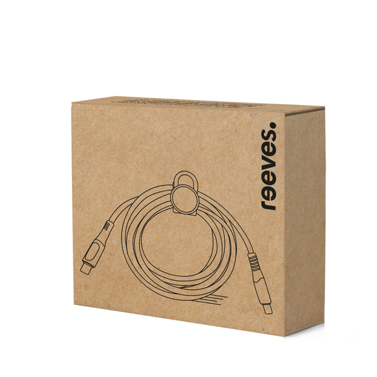 USB-C Kabel mit Display und Kabelbinder REEVES-CONVERTICS DIGITAL 100 Watt