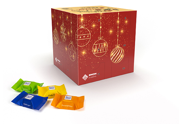 Ritter Sport Adventskalender "Würfel" Eco 192 g