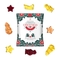 Fruchtgummi Vegan Weihnachtsedition 20 g  weiße kompostierbare Folie