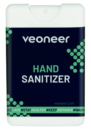 16 ml Spray Card mit Hand-Desinfektionsspray