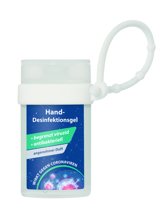 50 ml Flasche mit Handreinigungsgel - inkl. Loopi