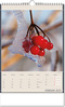 Kalender "Fundstücke der Natur" im Format 24 x 38,5 cm, mit Wire-O Bindung und verlängerter Rückwand