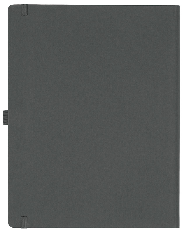 Notizbuch Style Large im Format 19x25cm, Inhalt blanco, Einband Fancy in der Farbe Graphite