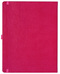 Notizbuch Style Large im Format 19x25cm, Inhalt kariert, Einband Slinky in der Farbe Pink