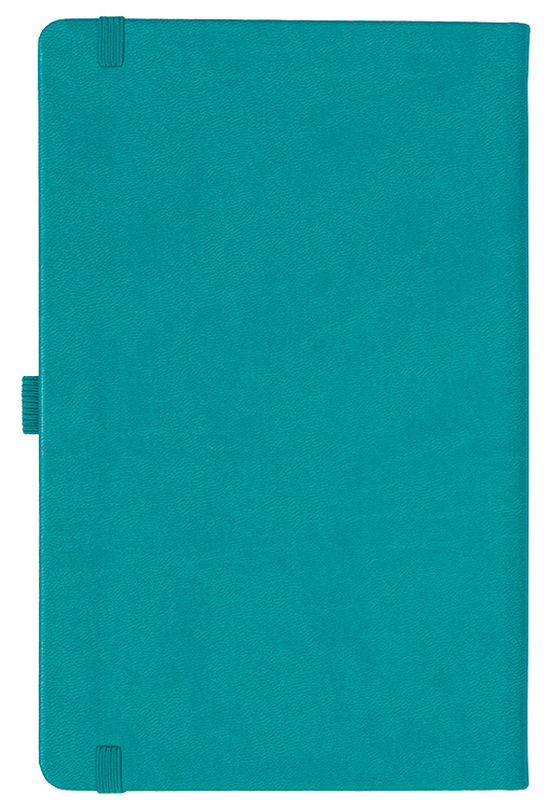 Notizbuch Style Medium im Format 13x21cm, Inhalt blanco, Einband Slinky in der Farbe Turquoise