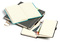 Notizbuch Style Medium im Format 13x21cm, Inhalt kariert, Einband Slinky in der Farbe Azure