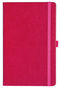 Notizbuch Style Medium im Format 13x21cm, Inhalt liniert, Einband Slinky in der Farbe Pink