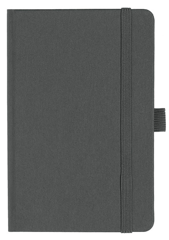 Notizbuch Style Small im Format 9x14cm, Inhalt blanco, Einband Fancy in der Farbe Graphite