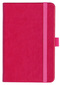 Notizbuch Style Small im Format 9x14cm, Inhalt kariert, Einband Slinky in der Farbe Pink