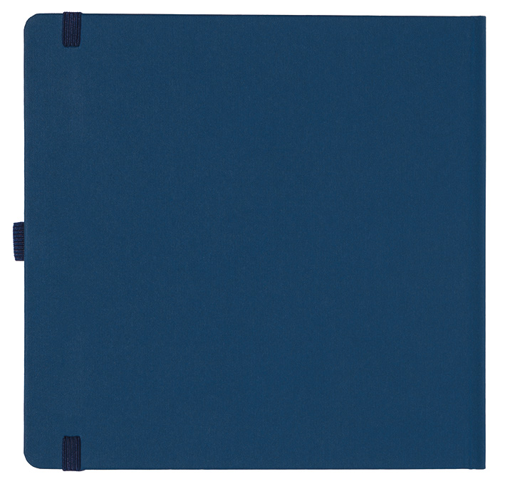 Notizbuch Style Square im Format 17,5x17,5cm, Inhalt liniert, Einband Fancy in der Farbe Royal Blue