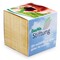Pflanz-Holz Magnet mit Samen - Sommerblumenmischung