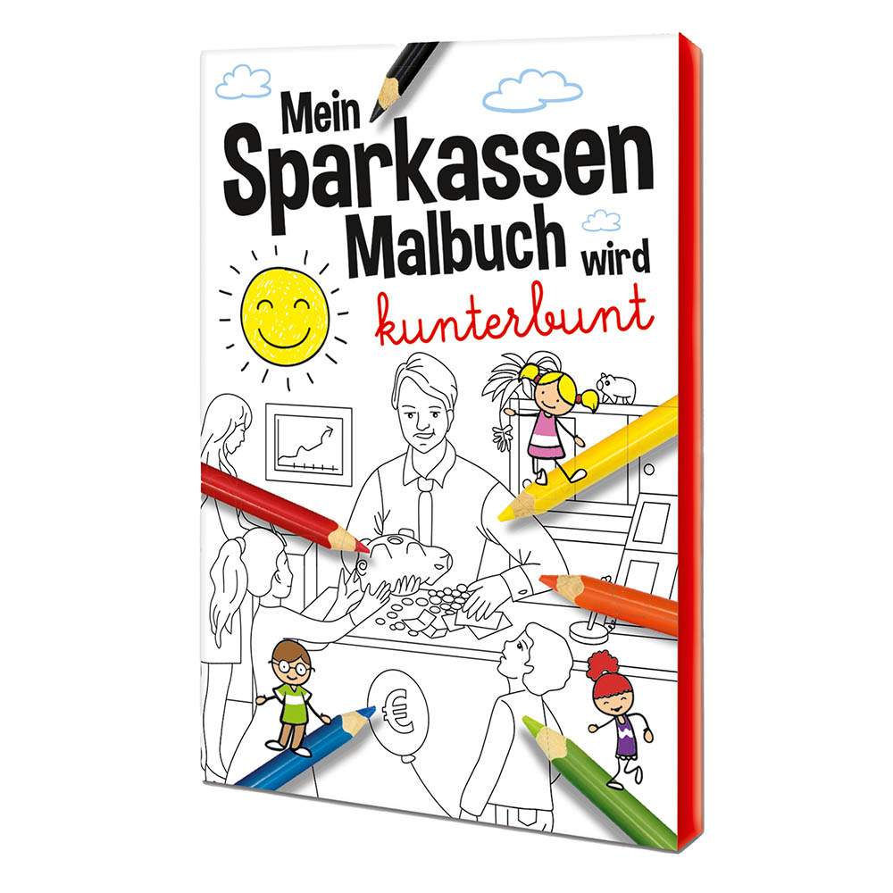 Malset A6 – Standard - Sparkassen - Tampondruck 1-c