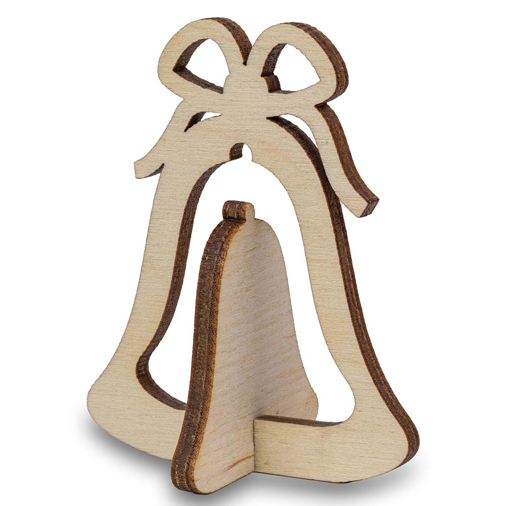 Holzfiguren-Karte - Glocke
